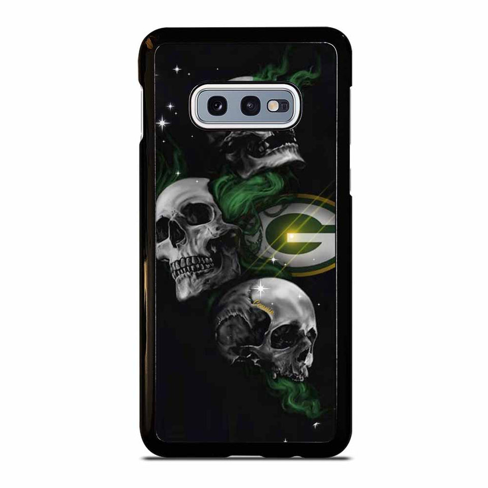 GREEN BAY PACKERS SKULL #1 Samsung Galaxy S10e case