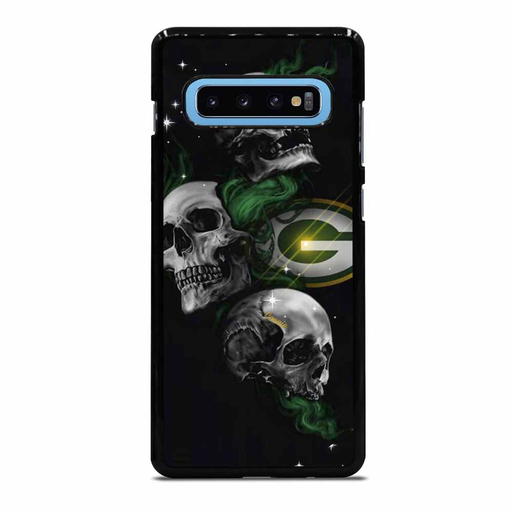 GREEN BAY PACKERS SKULL #1 Samsung Galaxy S10 Plus Case