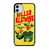 KILLER KLOWNS MOVIE iPhone 11 Case