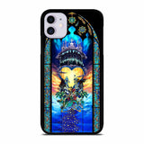 KINGDOM HEARTS STAINED GLASS ART iPhone 11 Case