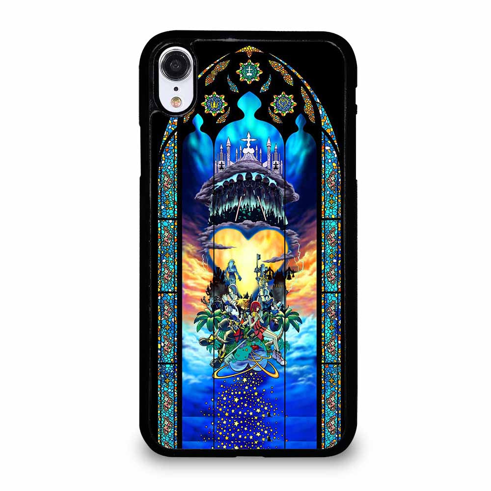 KINGDOM HEARTS STAINED GLASS ART iPhone XR Case
