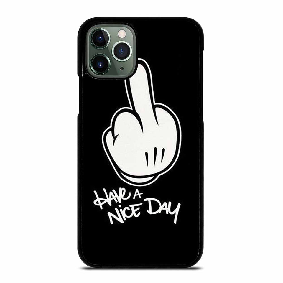 MICKEY MOUSE MIDDLE FINGER iPhone 11 Pro Max Case