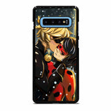 MIRACULOUS LADYBUG AND CHAT NOIR KISS Samsung Galaxy S10 Plus Case