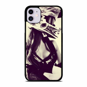 MOTOCROSS GRIL RIDERS MOTORCYCLE iPhone 11 Case
