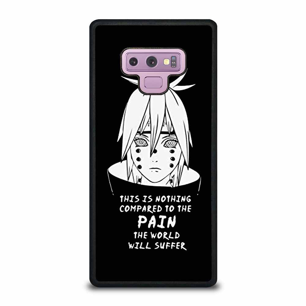 NARUTO PAIN PUPPET QUOTE Samsung Galaxy Note 9 case
