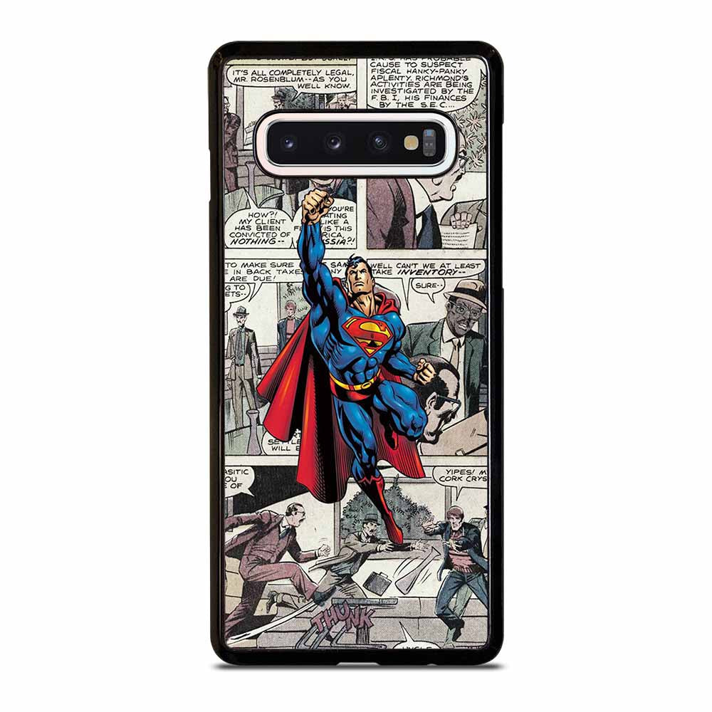 NEW SUPERMAN COMIC Samsung Galaxy S10 Case