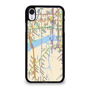 NYC SUBWAY MAP iPhone XR case