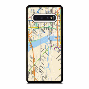 NYC SUBWAY MAP Samsung Galaxy S10 Case