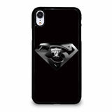 OAKLAND RAIDERS SUPERMAN iPhone XR case