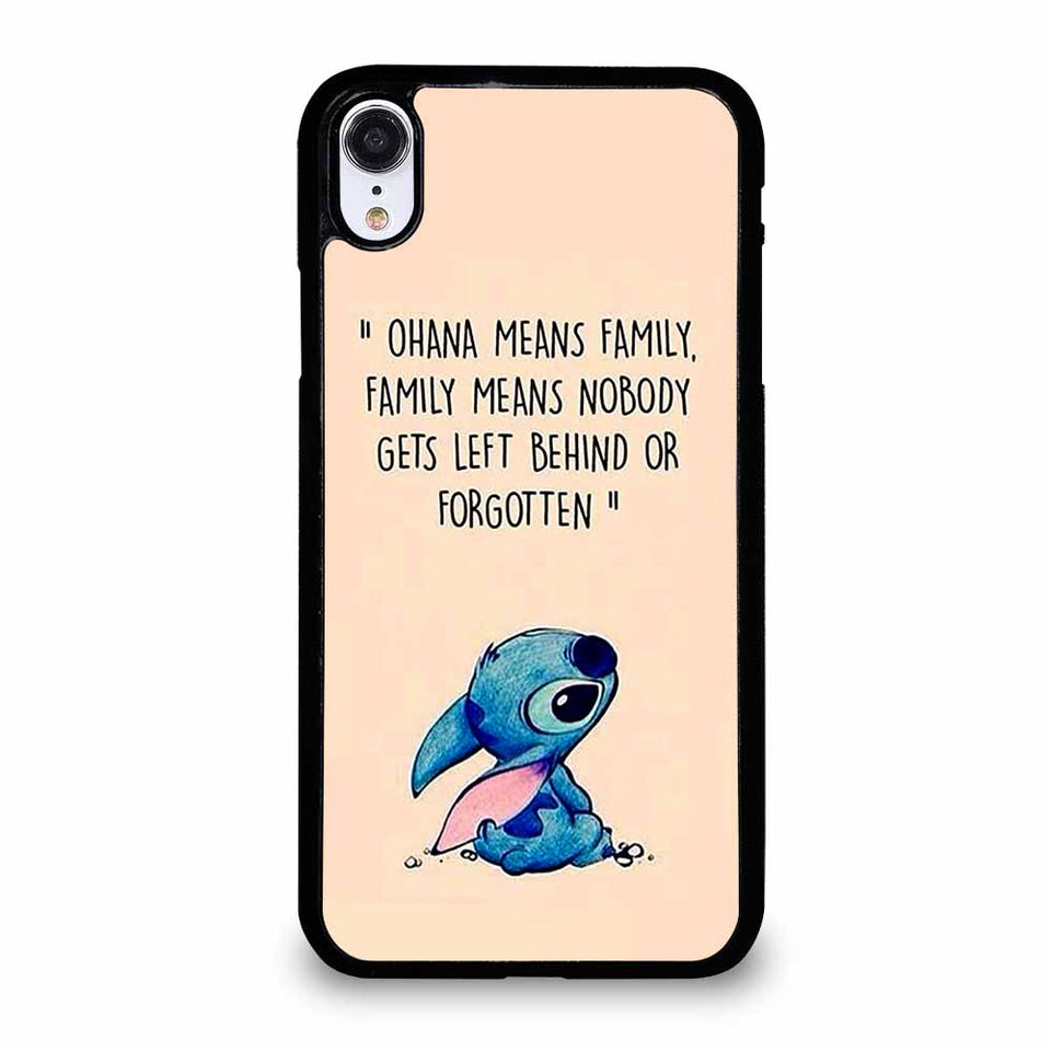 OHANA MEANS FAMILY iPhone XR case