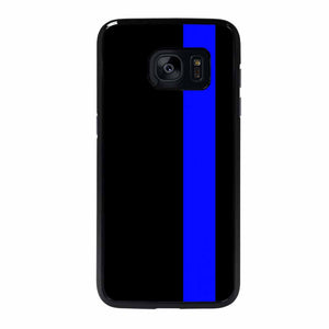 POLICE BLUE LINE Samsung Galaxy S7 Edge Case