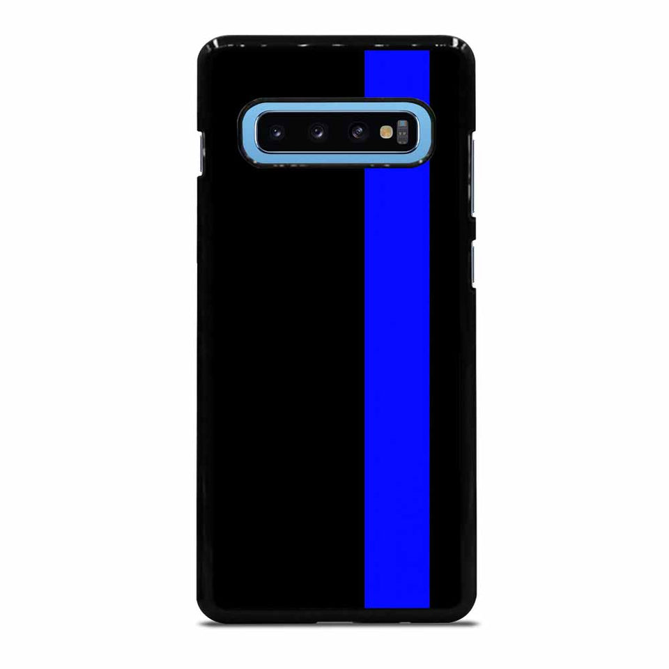 POLICE BLUE LINE Samsung Galaxy S10 Plus Case