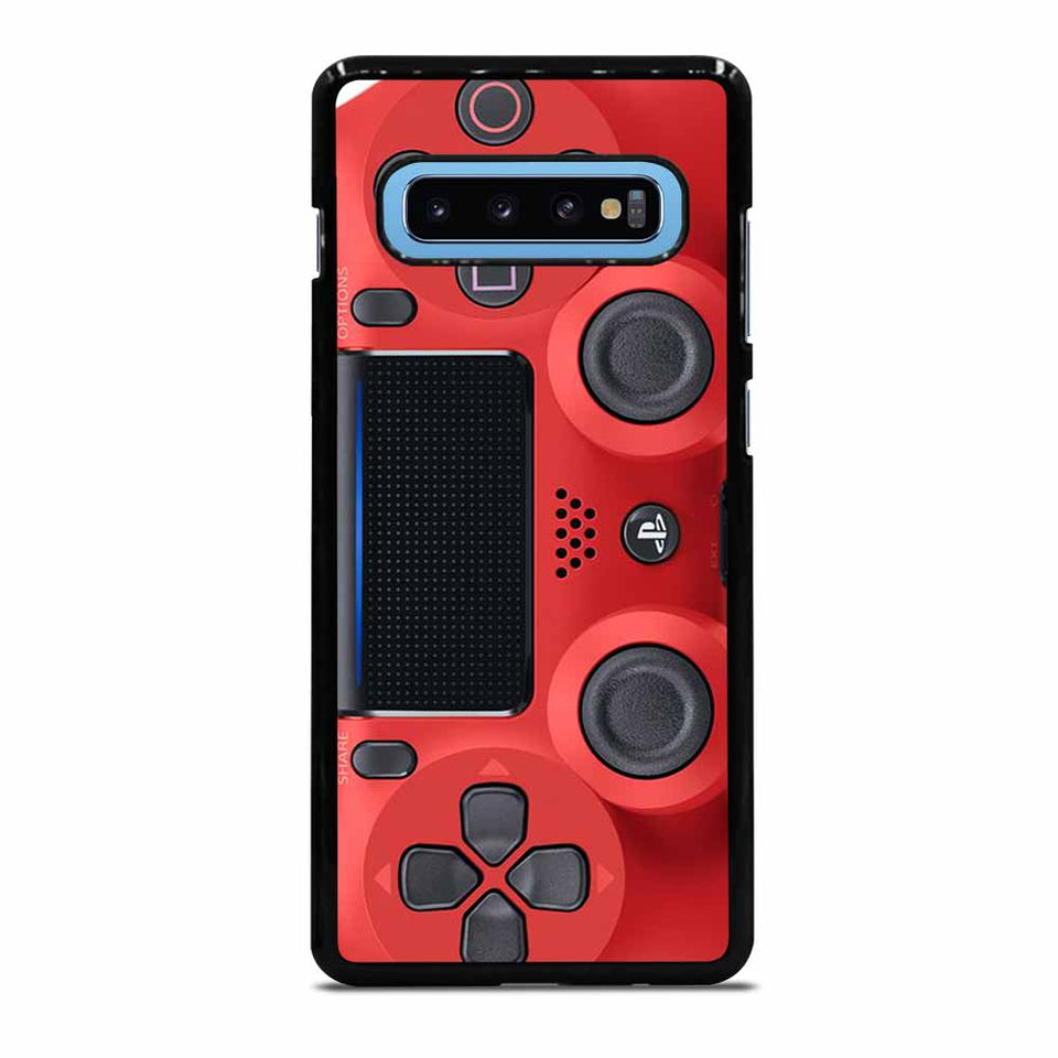 PS4 CONTROLLER PLAYSTATION RED Samsung Galaxy S10 Plus Case