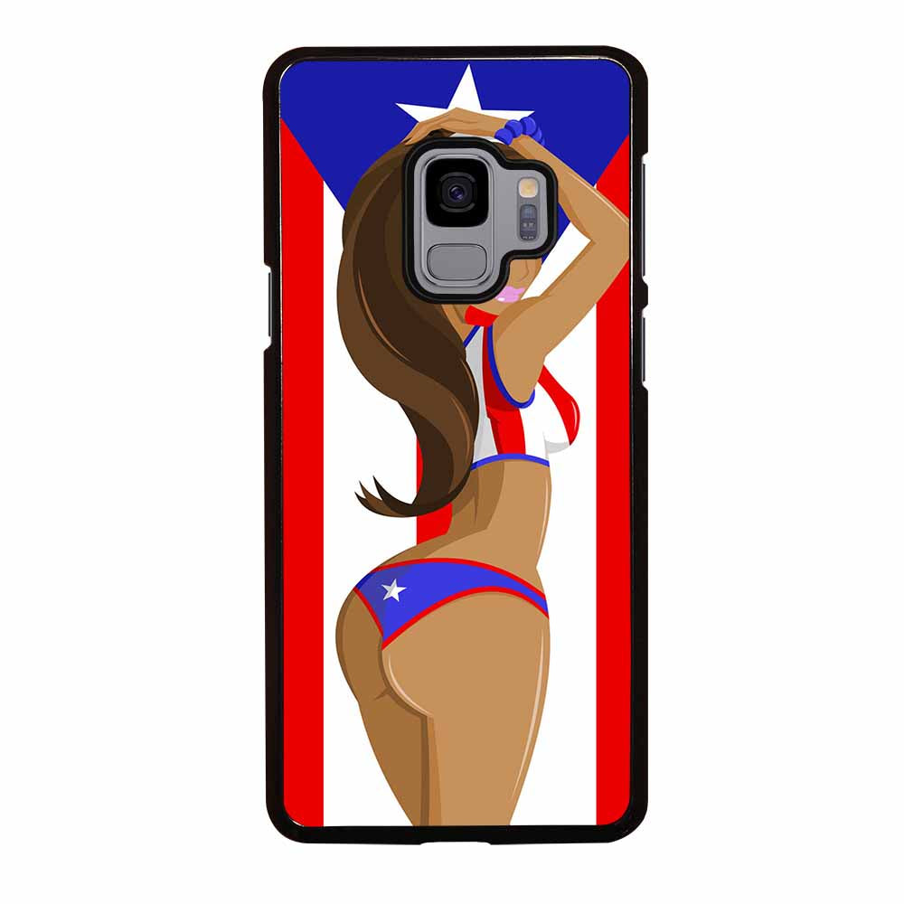 PUERTO RICO GIRL FLAG Samsung Galaxy S9 Case