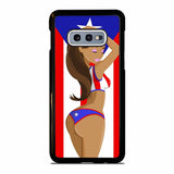 PUERTO RICO GIRL FLAG Samsung Galaxy S10e case