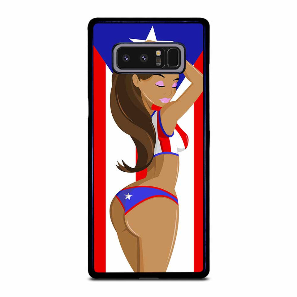 PUERTO RICO GIRL FLAG Samsung Galaxy Note 8 case