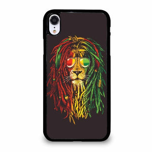 RASTA LION REGGAE BOB MARLEY iPhone XR case