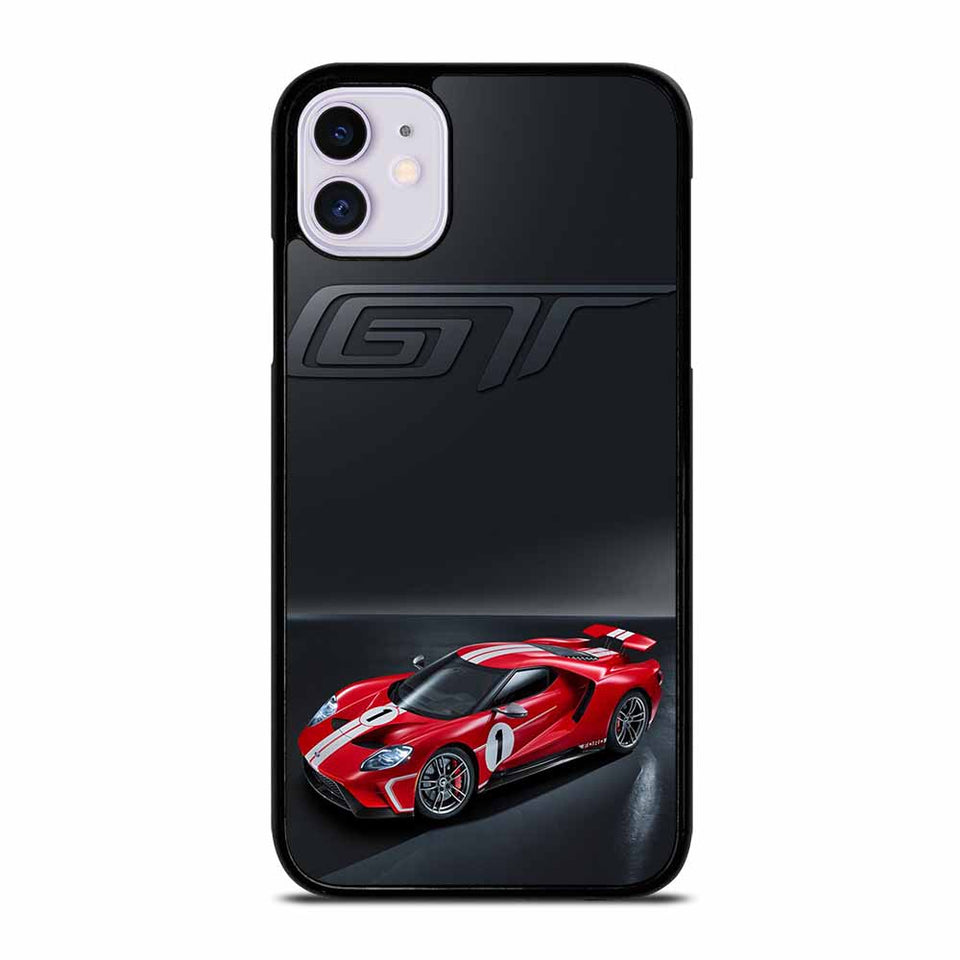 RED FORD GT SUPER CAR iPhone 11 Case