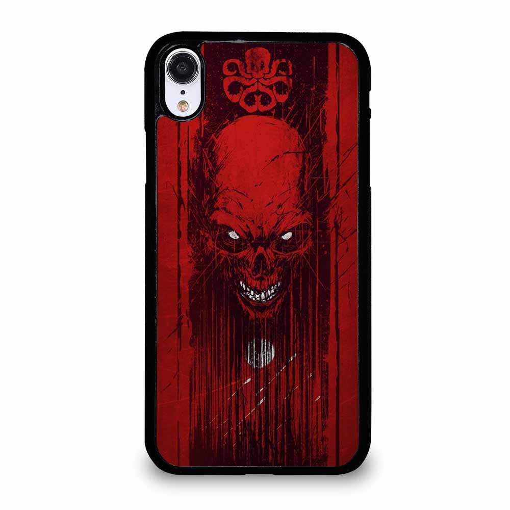 RED SKULL MARVEL 1 iPhone XR case