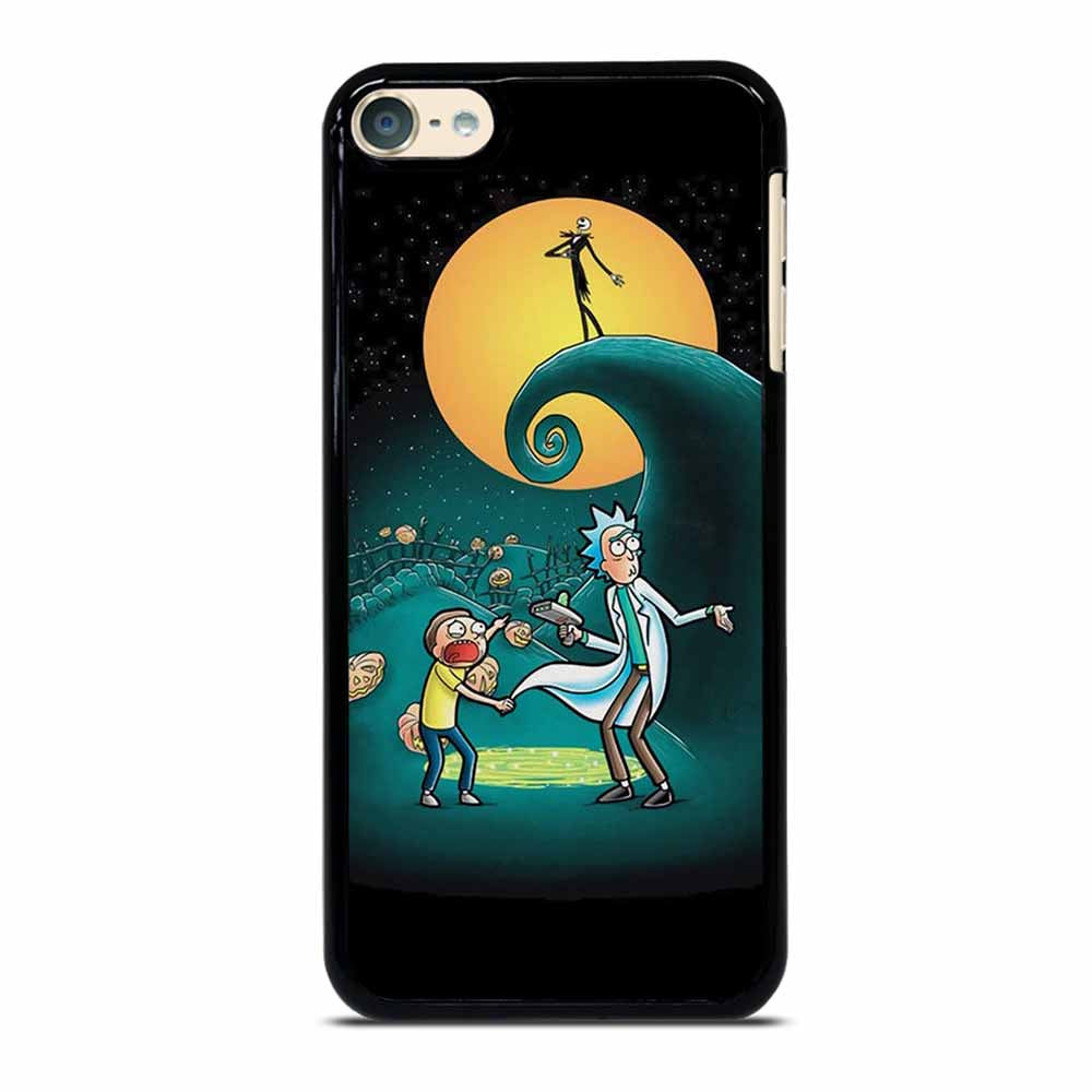 RICK AND MORTY PORTAL NIGHTMARE BEFORE CHRISTMAS iPod 6 Case