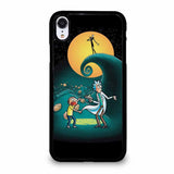 RICK AND MORTY PORTAL NIGHTMARE BEFORE CHRISTMAS iPhone XR case