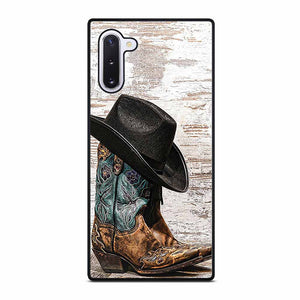 RODEO COWBOY LASSO BOOTS #1 Samsung Galaxy Note 10 Case