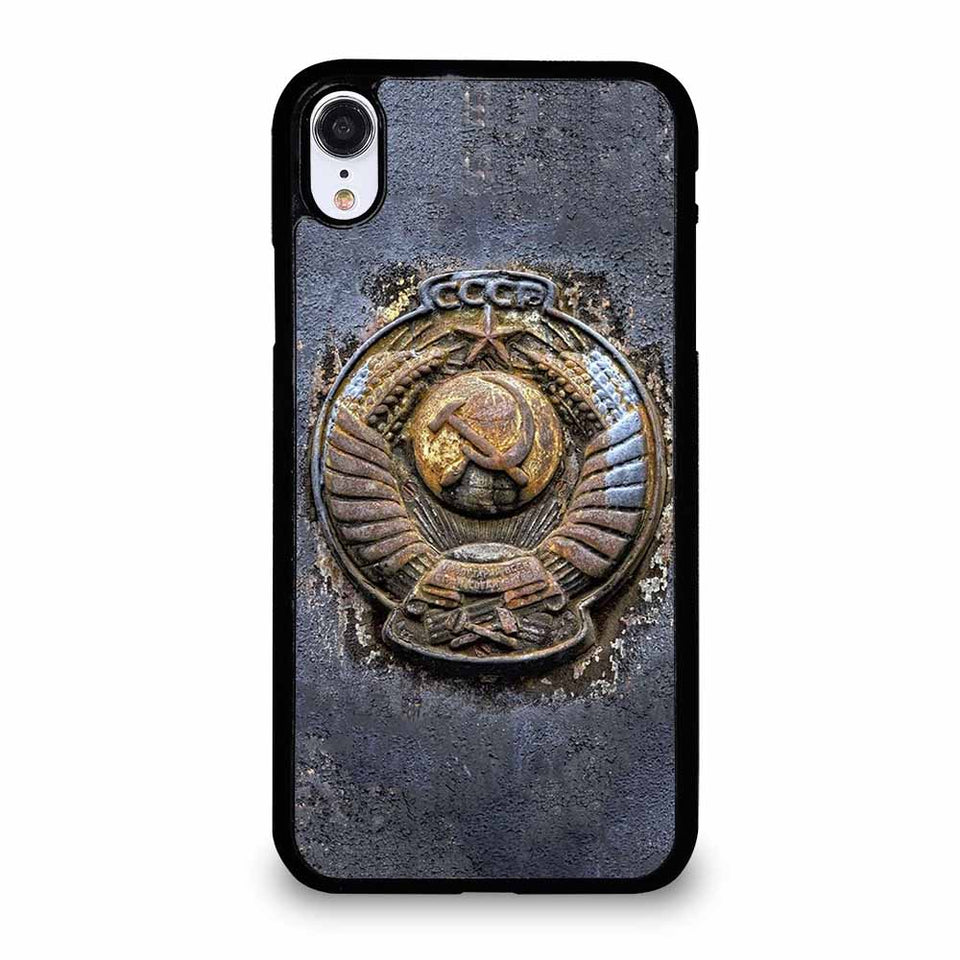 RUSSIA USSR SOVIET COAT OF ARMS iPhone XR case