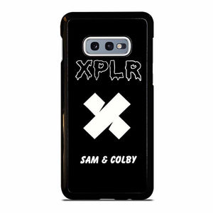 SAM AND COLBY XPLR LOGO Samsung Galaxy S10e case