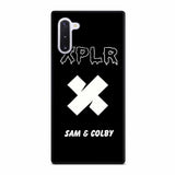 SAM AND COLBY XPLR LOGO Samsung Galaxy Note 10 Case