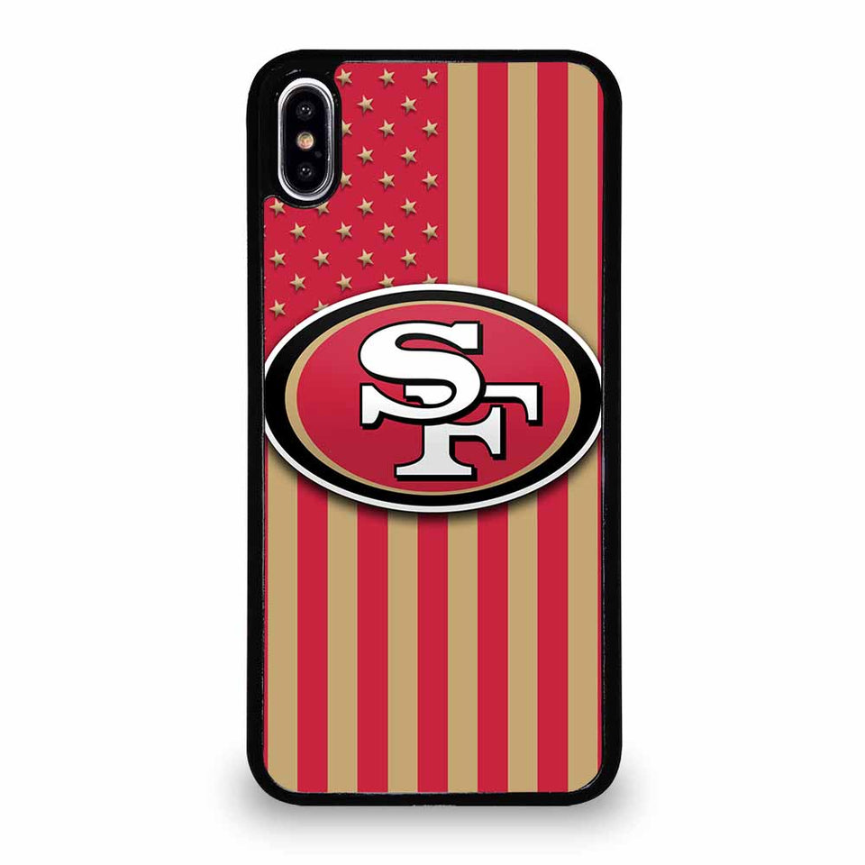 SAN FRANCISCO 49ERS FLAG #D1 iPhone XS Max case