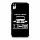 SLEEP EAT AND JEEP 1 iPhone XR case
