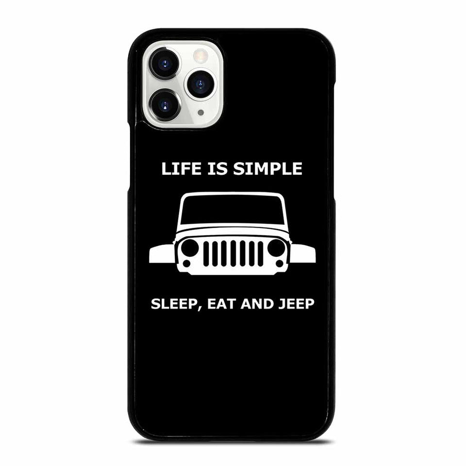 SLEEP EAT AND JEEP iPhone 11 Pro Case