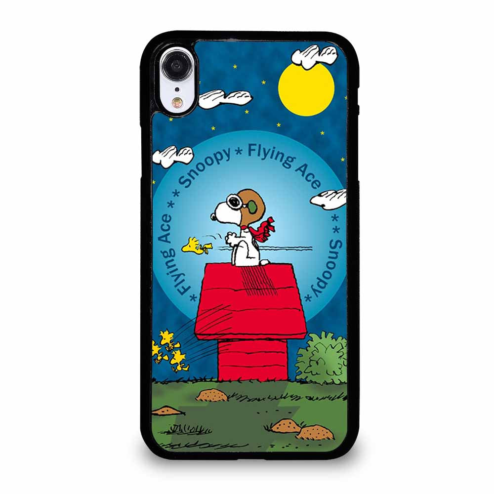 SNOOPY THE FLYING ACE iPhone XR case