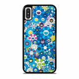 TAKASHI MURAKAMI BLUE FLOWERS iPhone 5/5S/SE 6/6S 7 8 Plus X/XS Max XR Case