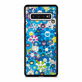 TAKASHI MURAKAMI BLUE FLOWERS Samsung Galaxy S10 Case