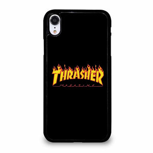 THRASHER FLAMES MAGAZINE iPhone XR case