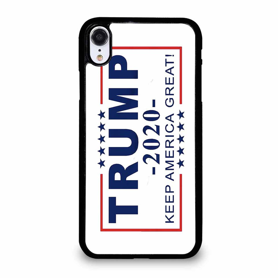 TRUMP 2020 WHITE iPhone XR case