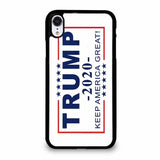 TRUMP 2020 WHITE iPhone XR case