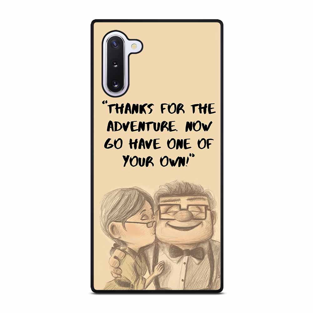 UP MOVIE CARL AND ELLIE QUOTES Samsung Galaxy Note 10 Case