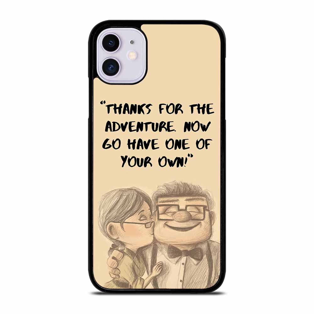 UP MOVIE CARL AND ELLIE QUOTES iPhone 11 Case