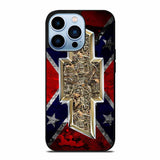 Vapin camo chevy flag rebel iPhone 13 Pro Max Case