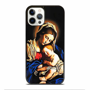 Virgin Mary Baby Jesus iPhone 12 Pro Case