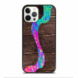 Wood Rainbow Art iPhone 12 Pro Case