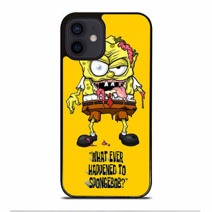Zombie spongebob iPhone 12 Mini Case